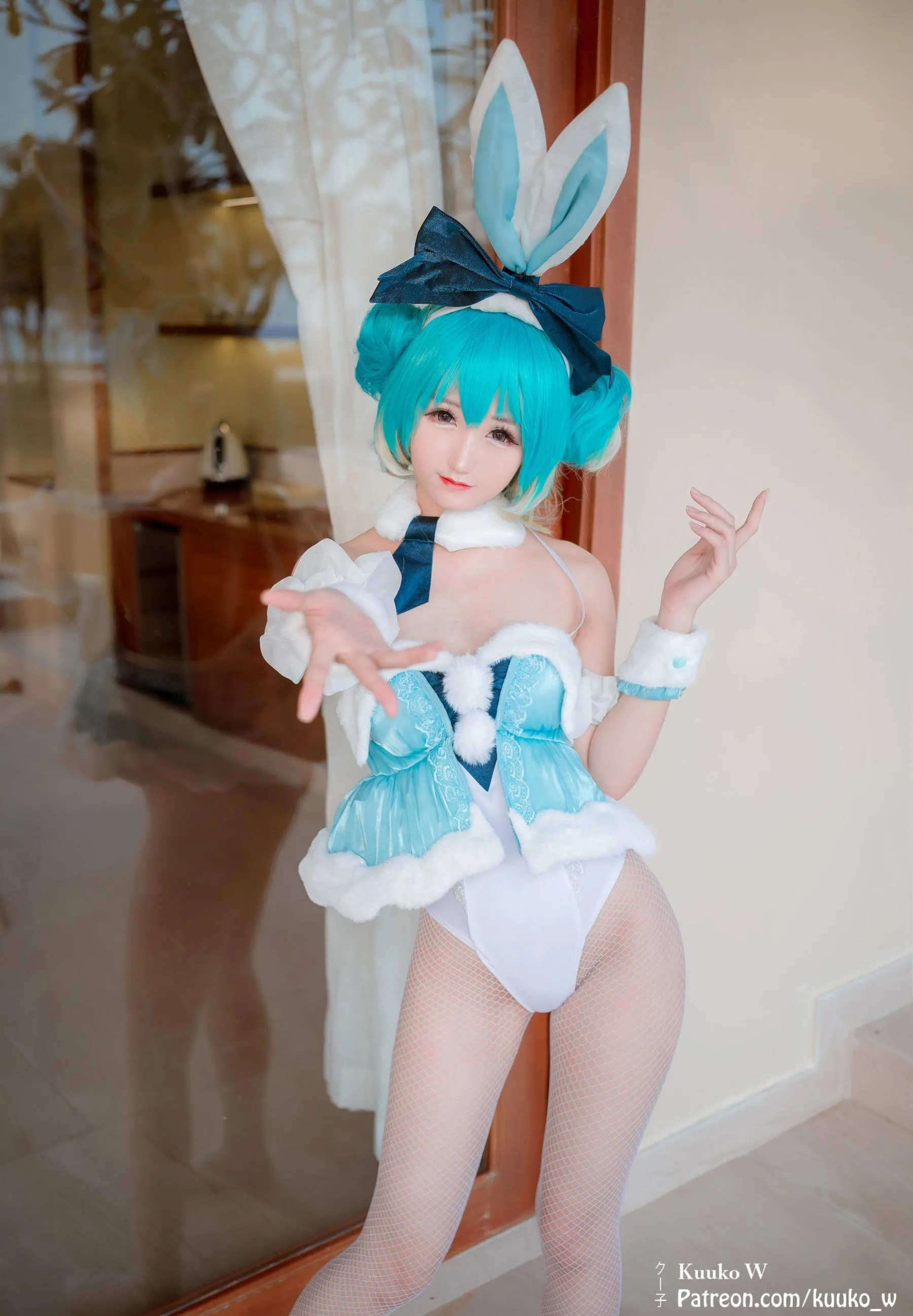 Kuuko W – NO.52 Miku Bunny [47P]插图3